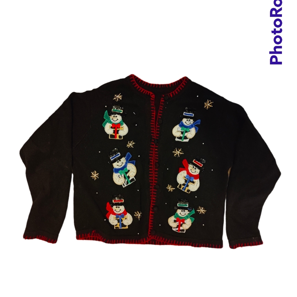 Snowmen Winter Sweater